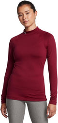 Under Armour Womens ColdGear Authentics Mock Neck - Warm Winter Layer