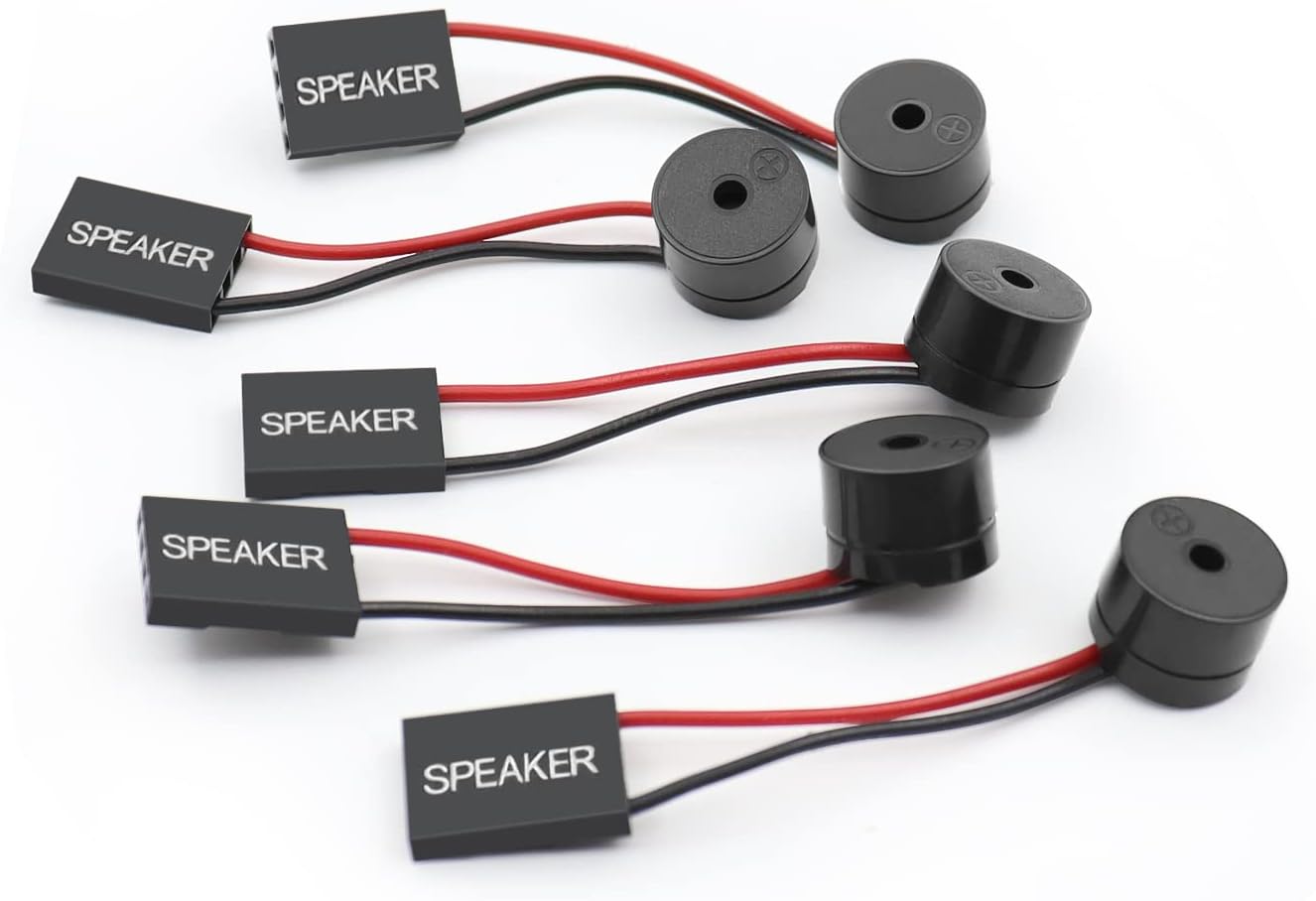5-Piece Motherboard Speaker Set for PC Bios Alarms