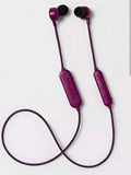 Wireless Bluetooth Earbuds Purple Plum - Lightweight In-Ear