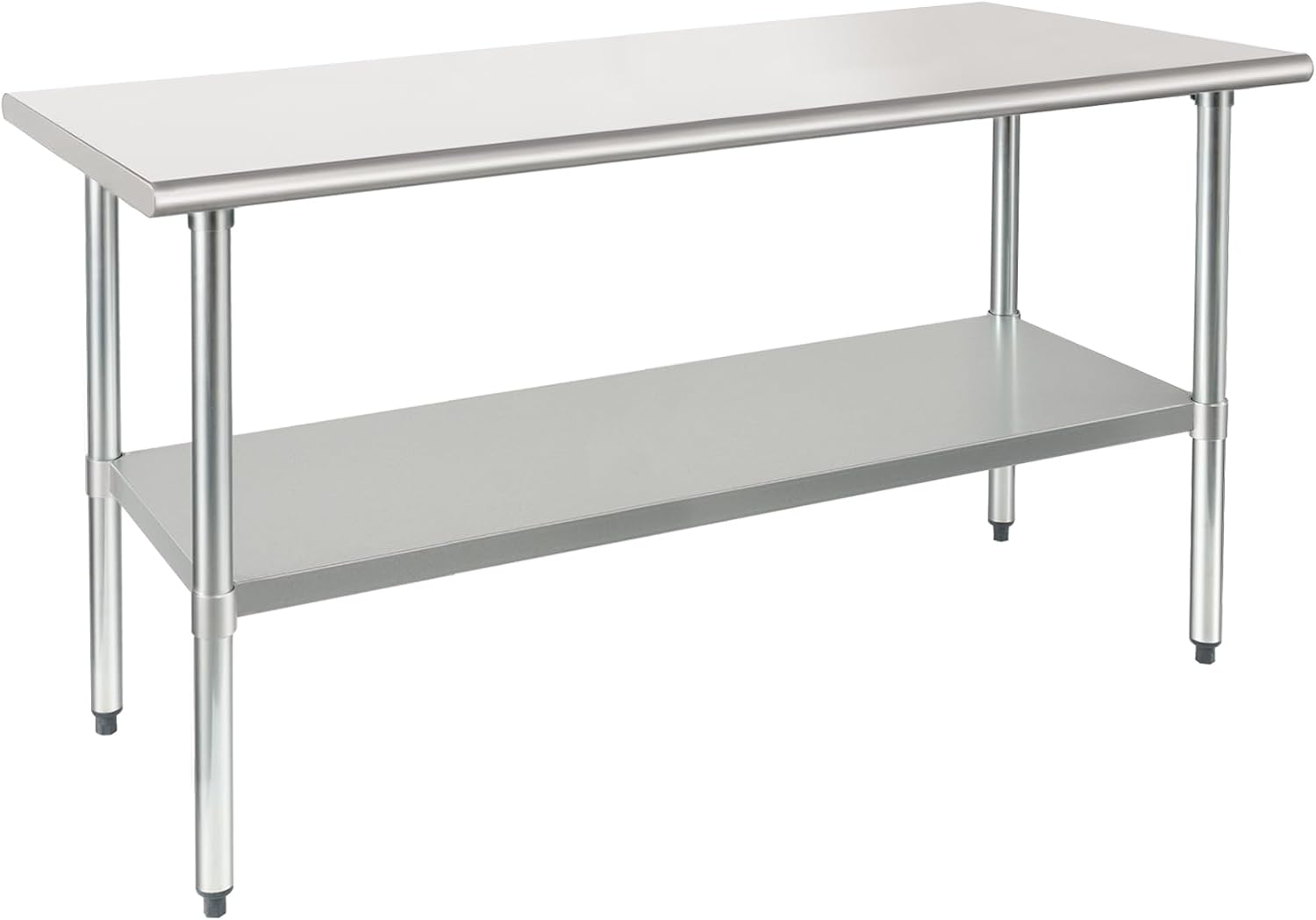 HARDURA Stainless Steel Table 30X60 Inches for Commercial Use