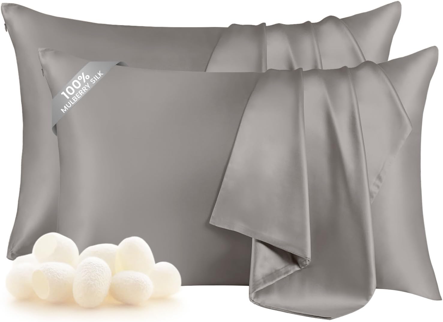Luxurious 100% Mulberry Silk Pillowcases for Hair and Skin