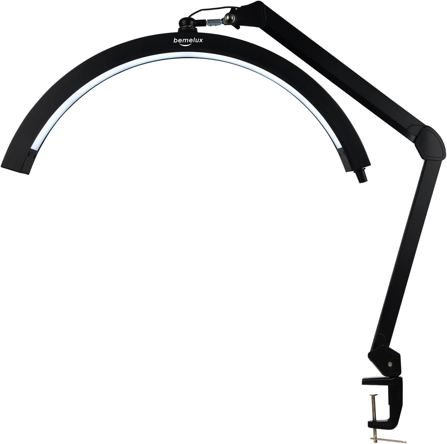Bright 30W LED Half Moon Light: Beauty & Craft Essential