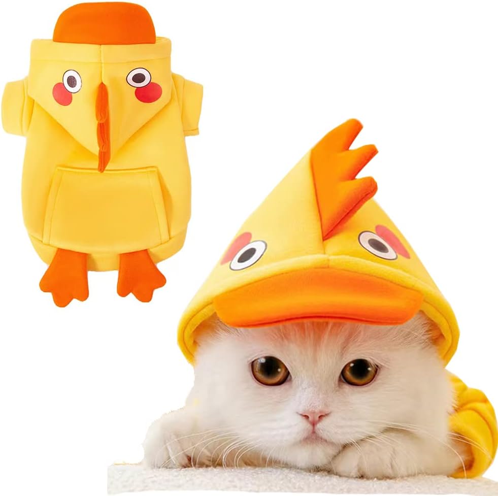 Cozy Chicken Hoodie for Pups - Winter Warmth!