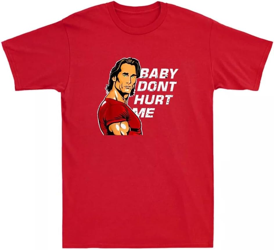 Retro Baby Don't Hurt Me Men's Tee