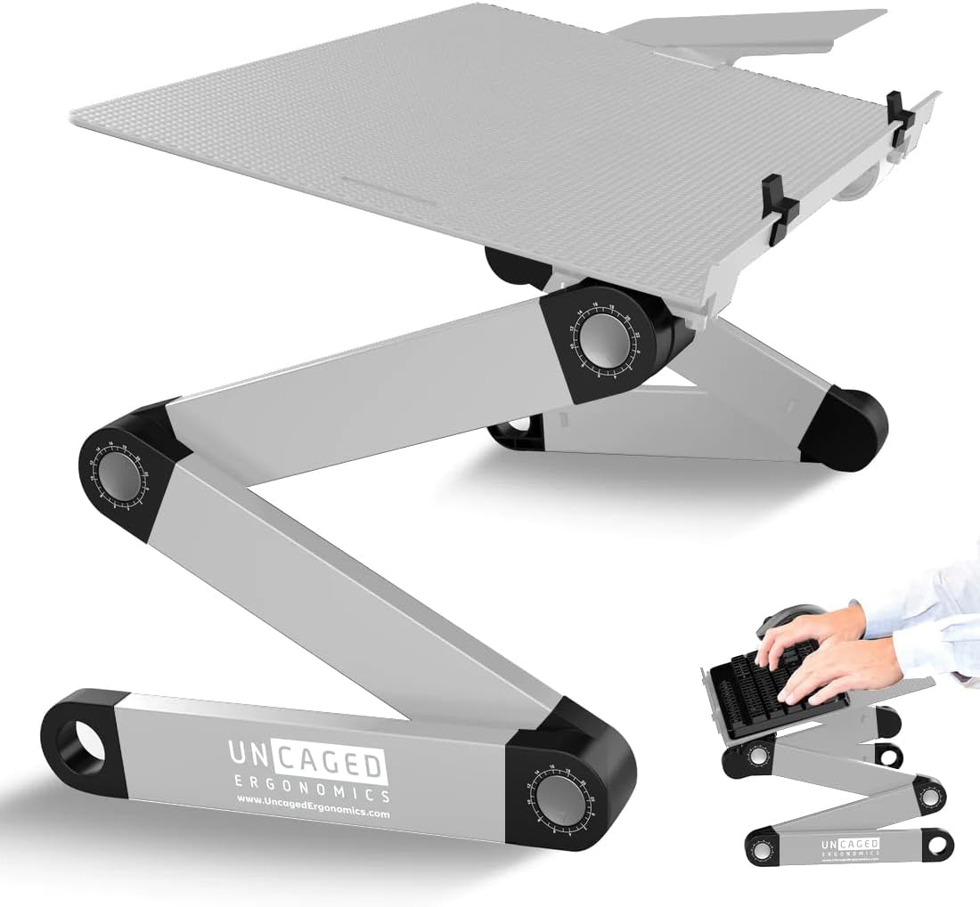 Portable Ergonomic Keyboard Tray for Wrist Support
