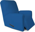 PureFit Super Stretch Chair Sofa Slipcover with Pocket - Classic Blue