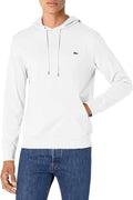 Lacoste Long Sleeve Hoodie Jersey Tee W/Central Pocket - Classic