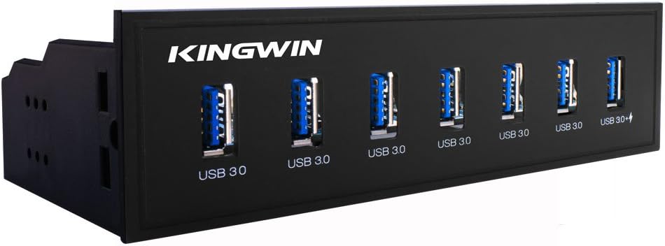 Kingwin Front Panel USB 3.0 Hub with Fast Charging Port Review