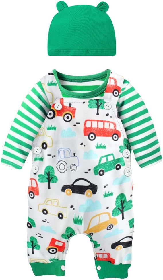 Kimoda Infant Boys 3pcs Winter Set 0-18 Months | Cozy Fall Outfit
