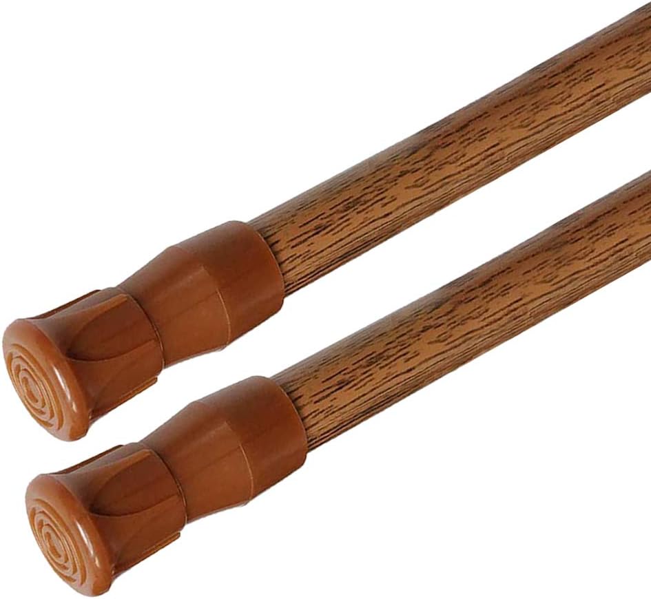 AIZESI Short Tension Rods - Easily Install Curtains!