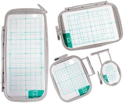 Enhance Your Embroidery: 4 Embroidex Hoops for Brother PE Machines