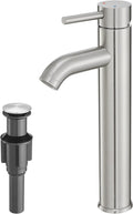 Chrome Tall Vessel Sink Faucet Single Handle - Modern Bathroom