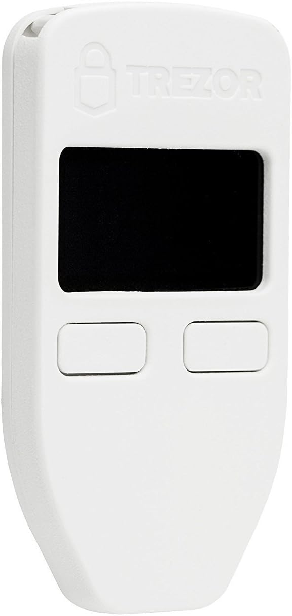 Trezor Model One Cryptocurrency Hardware Wallet for Secure Storage