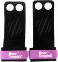 2 Hole Leather Hand Grips for Crossfit Workouts - Wrist Support