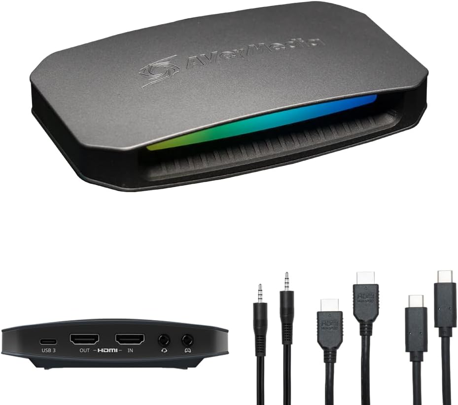 4K60 Capture Card for Seamless Streaming and Gaming Experience