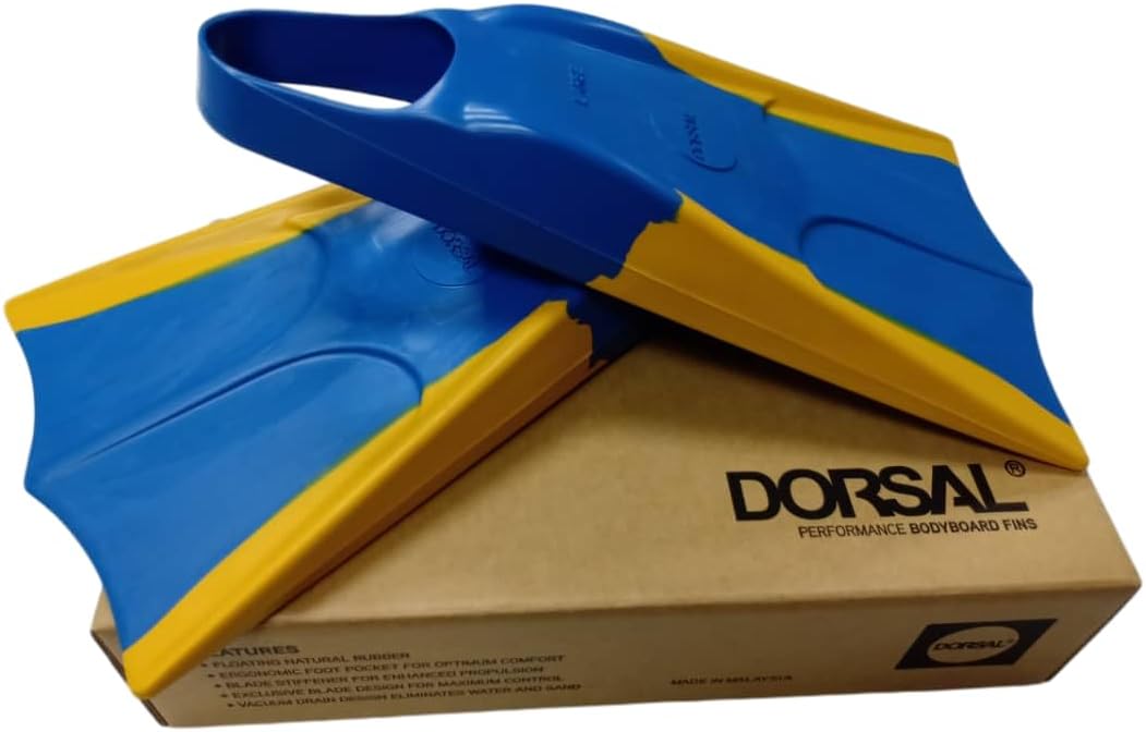 DORSAL Bodyboard Bodysurfing Floating Swimfins for Comfort