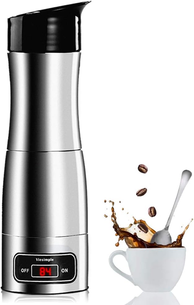 Amperware Electric Portable Espresso Machine - ALL-IN-ONE Travel Companion