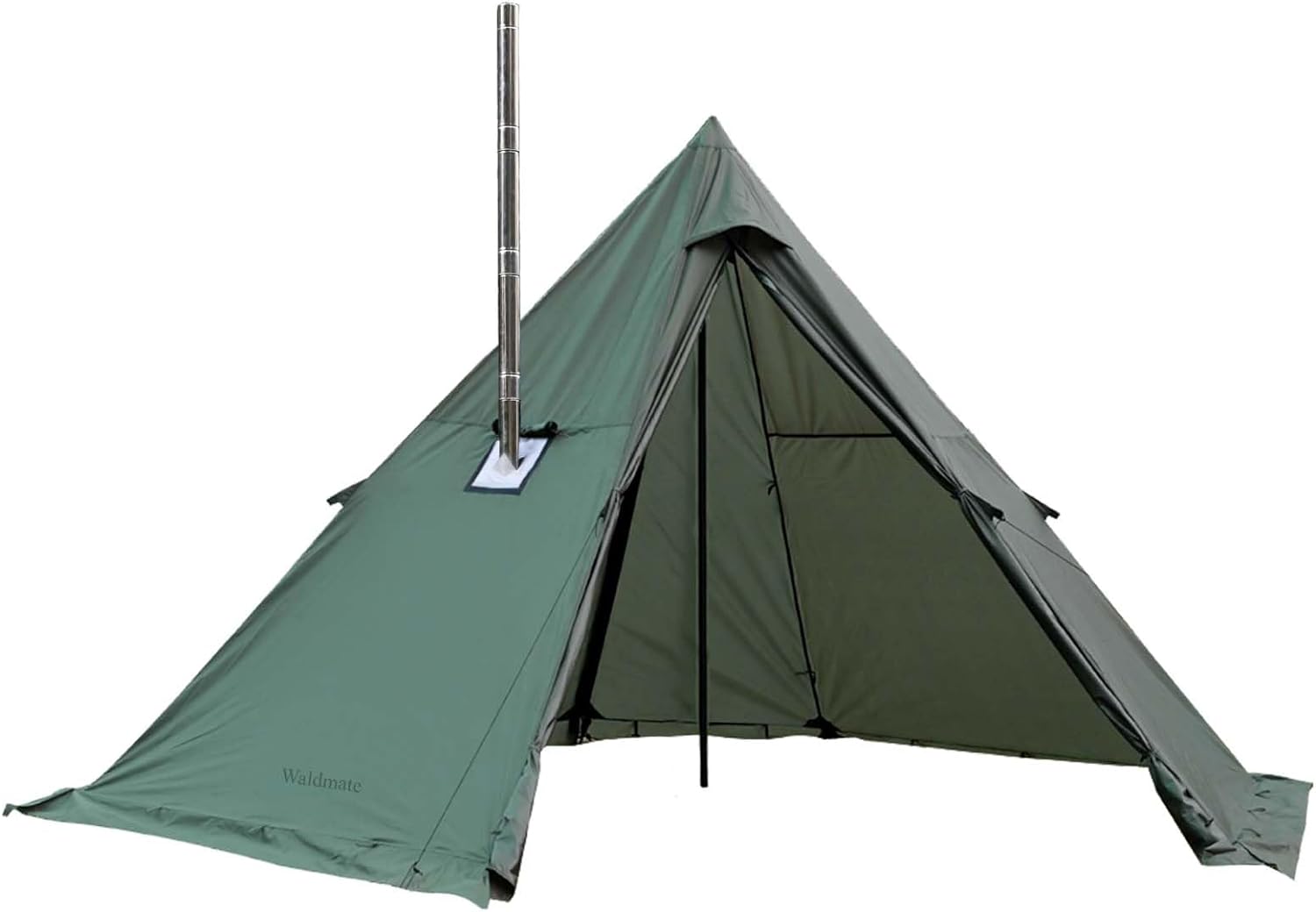 Spacious Tipi Tent with Stove Jack for Family Adventures