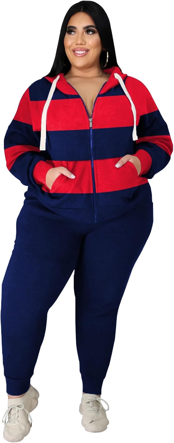 Women's Plus Size Two Piece Outfits for Comfort and Style
