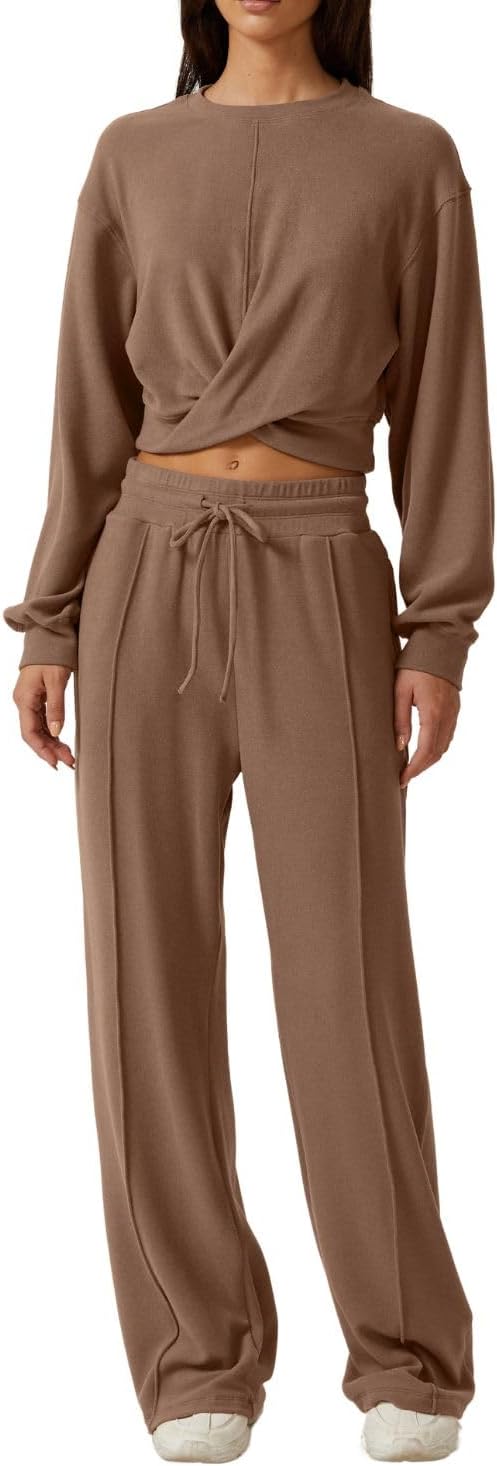 QINSEN Women 2 Piece Outfits Sweatsuit Set for Ultimate Comfort