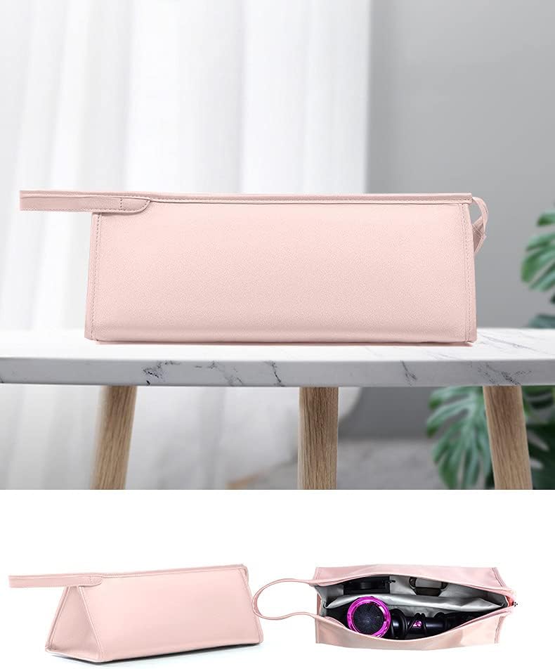 Pink PU Leather Case for Dyson Hair Tools