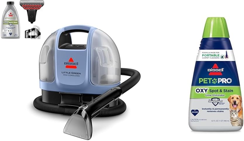 BISSELL Little Green Mini Cordless Deep Cleaner for Pet Stains