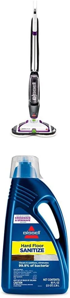 Bissell SpinWave PET Hard Floor Expert Cleans and Sanitizes