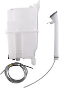 TRQ Windshield Washer Reservoir Compatible with 2014-2016 Nissan Rogue