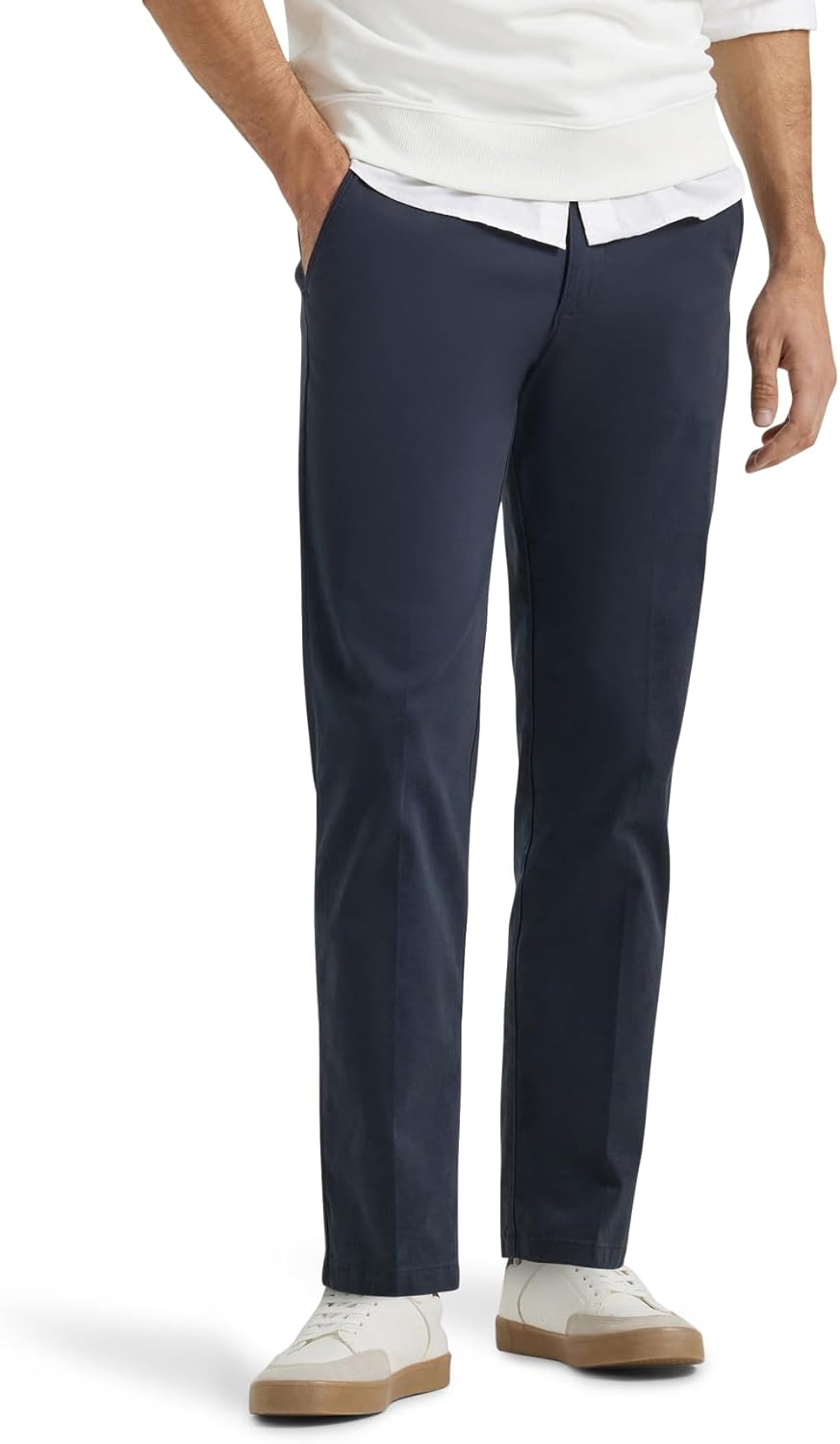 Lee Men's Extreme Motion Flat Front Regular Straight Pant Review