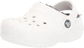Crocs Unisex-Child Classic Glitter Lined Clog - Cozy Lined Clog