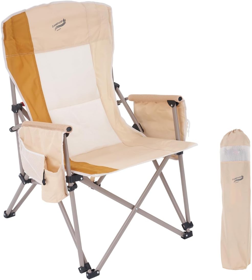 Heavy Duty Portable Folding Camping Chair for Outdoor Activities