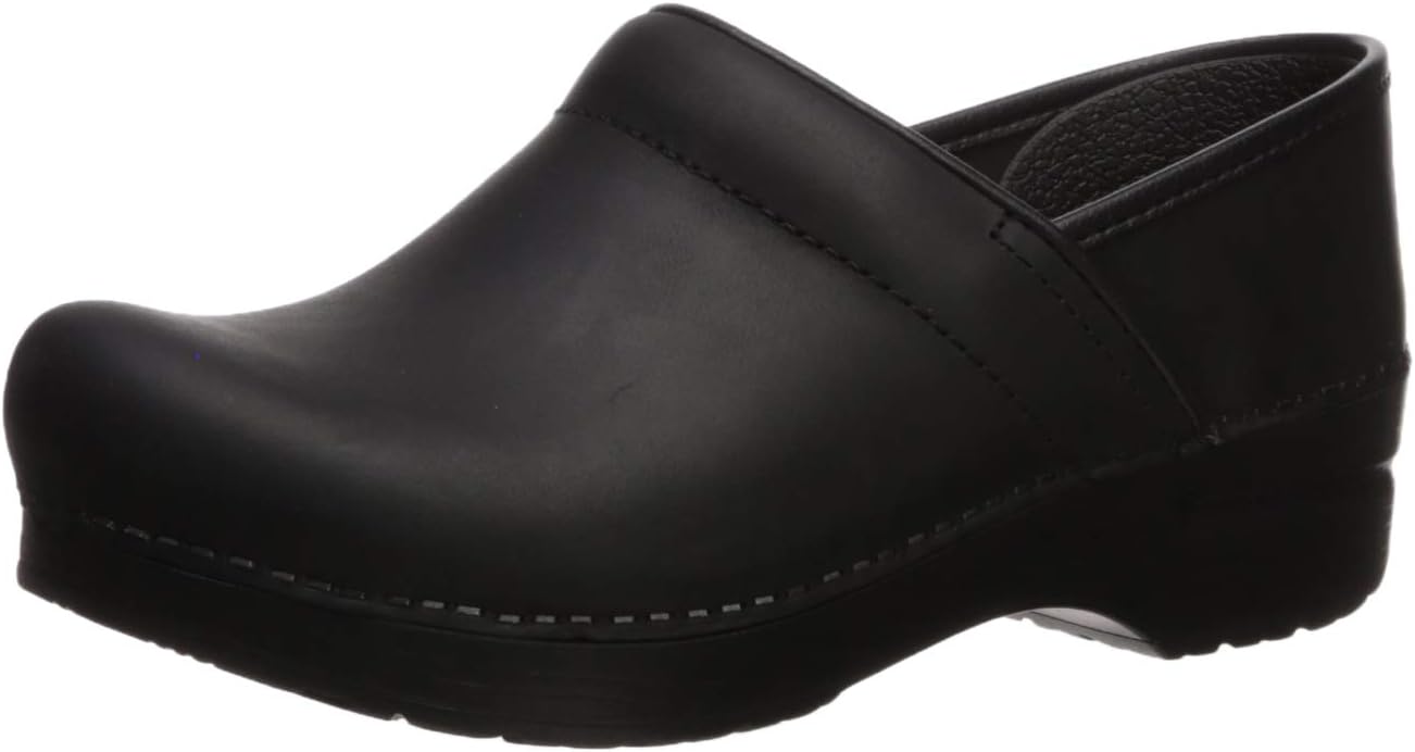 Dansko Womens Professional Slip-On Clogs with Arch Support