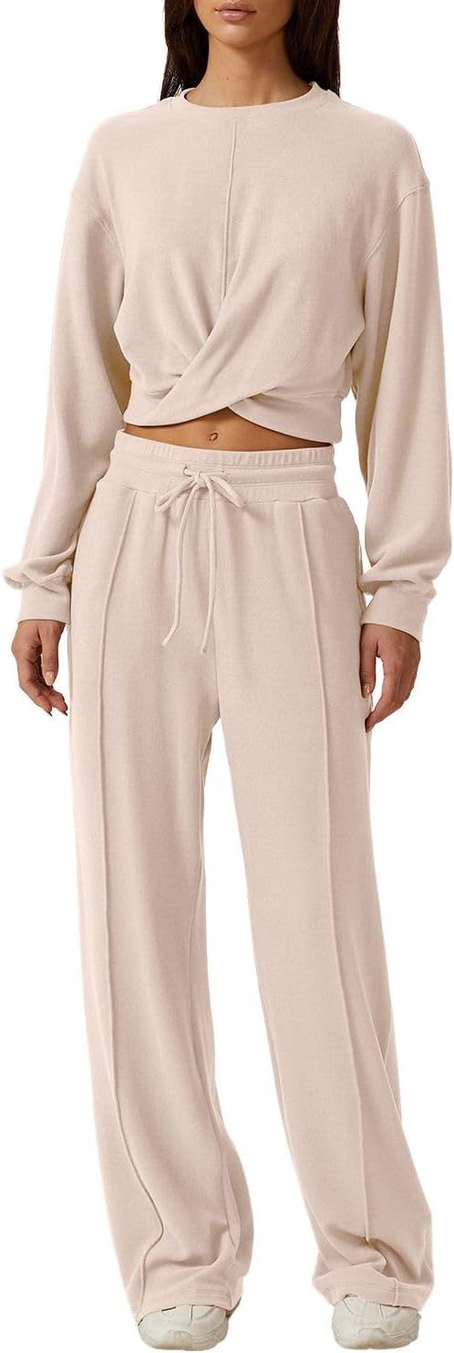 QINSEN Women 2 Piece Outfits Sweatsuit Set for Ultimate Comfort