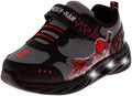 Marvel Character Slipon Laceless Sneakers - Light Up Spider-Man Style