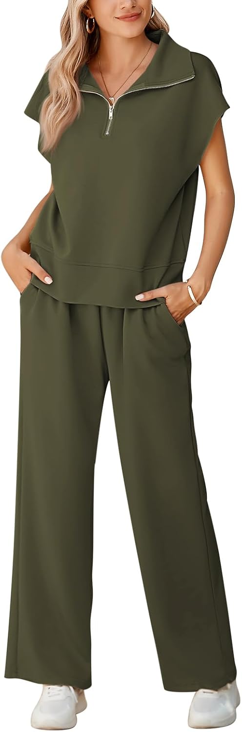 Pink Queen Womens Two Piece Outfits for Summer Comfort and Style