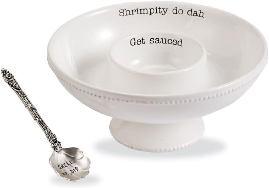 Mud Pie Shrimp Cocktail Serving Set for Elegant Entertaining