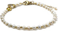 Morchic 3mm Tiny Beads Natural Gemstone Adjustable Bracelet - Subtle