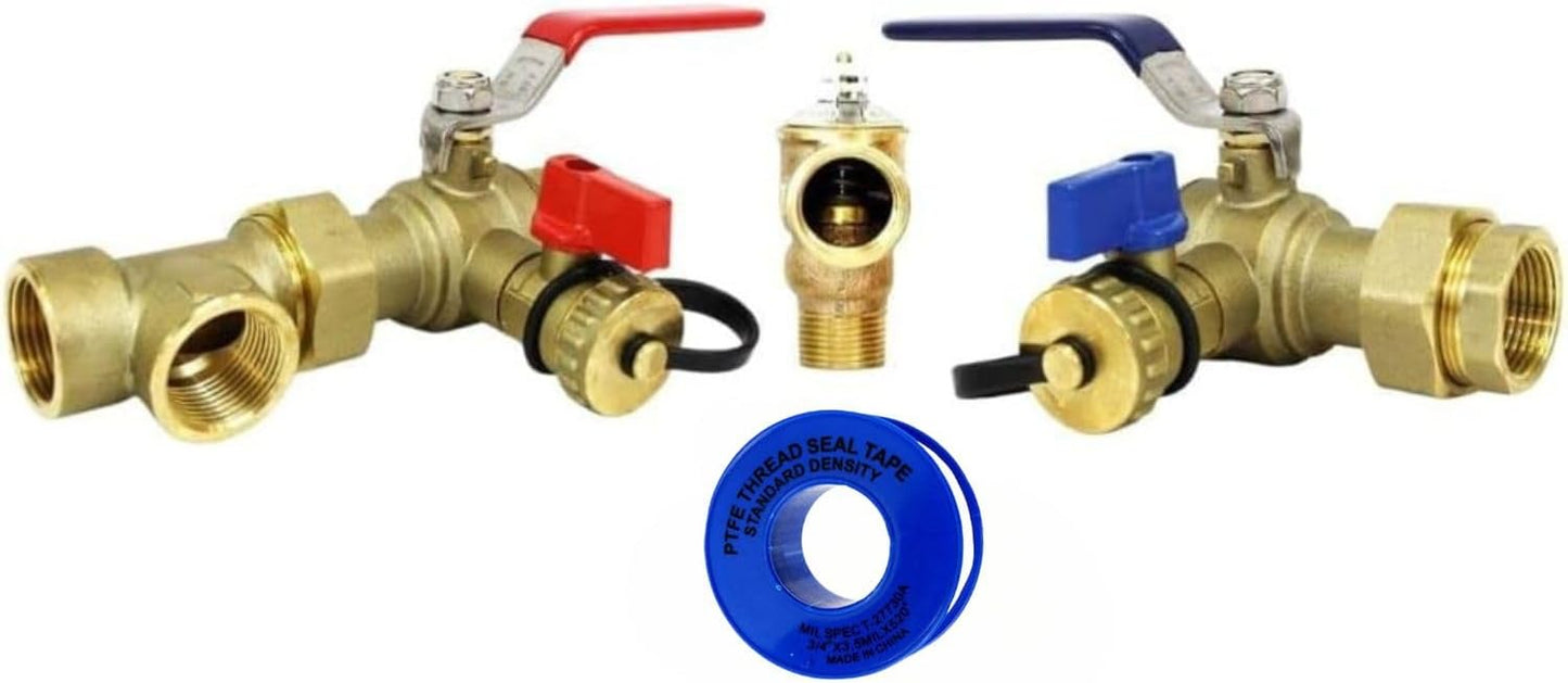 Effortlessly Install 3/4 Tankless Water Heater Valve Kit
