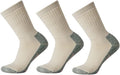 Women's Classic Hike Full Cushion Crew Socks - 100% Wool Comfort