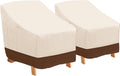 Tuyeho Patio Chair Cover 2 Pack 40 x 37 x 30 in - Weatherproof