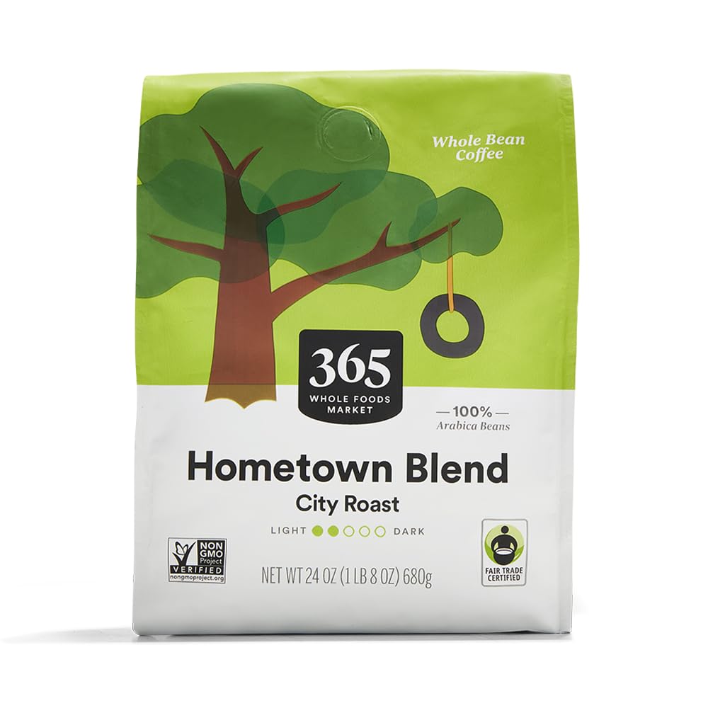 24 OZ Hometown Blend Whole Bean Coffee - Perfect Wake-Up Boost!