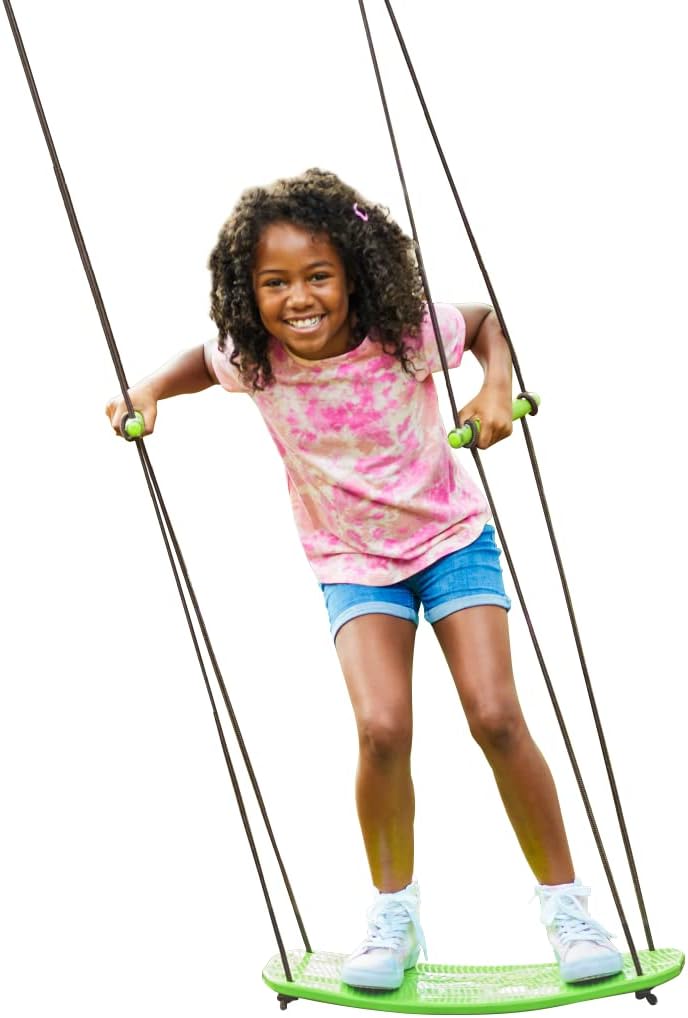 Swurfer Kick Stand Up Surfing Tree Swing for Kids Fun