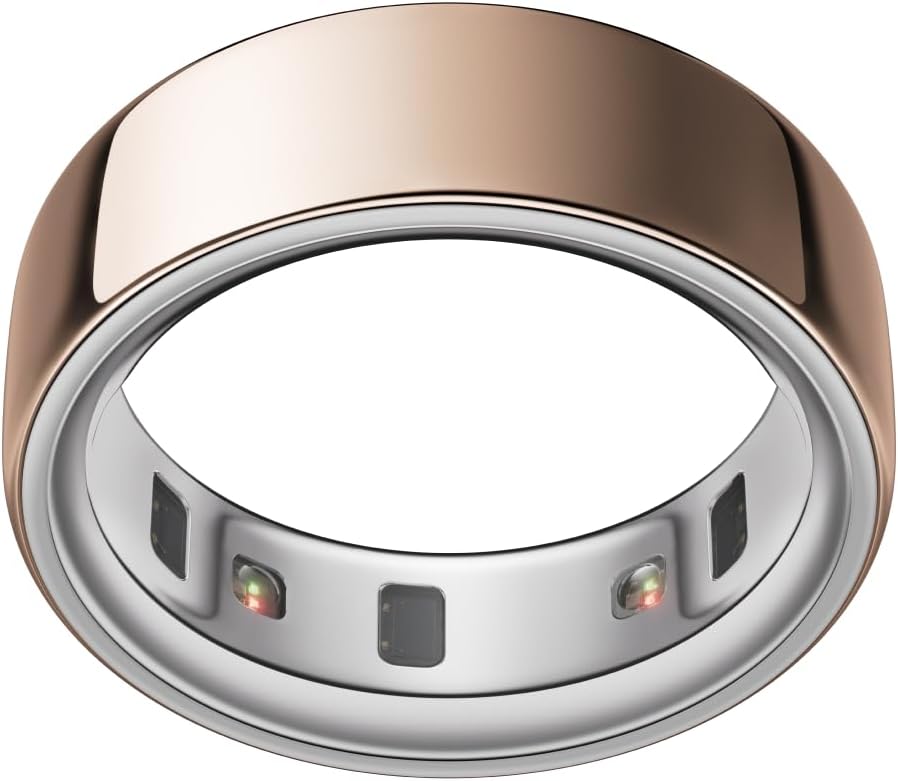 Oura Ring 4 in Rose Gold - Size 5 for Health Tracking