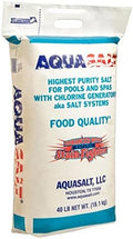 AQUASALT Chlorine Generator Salt for Swimming Pools - 40 Lb