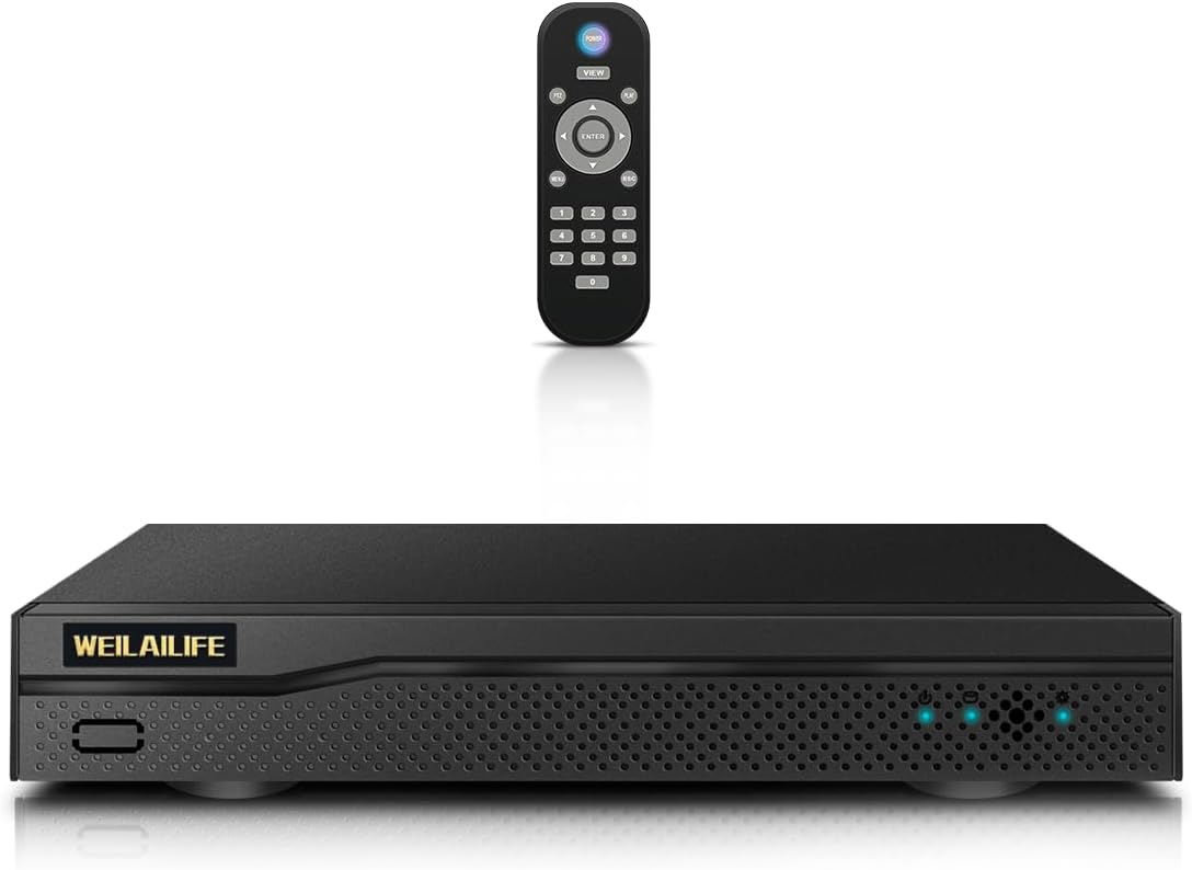 5MP HD 8CH DVR Recorder for Home Security Camera System