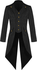 Mens Steampunk Medieval Jacket Tailcoat - Gothic Victorian Formal Coat