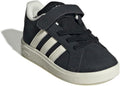 adidas Baby-Boy's Grand Court 2.0 Elastic Lace & Strap Sneaker - Soft