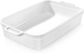 Casserole Dish Large Ceramic Baking Dish 5.5 Quart - Deep Lasagna Pan