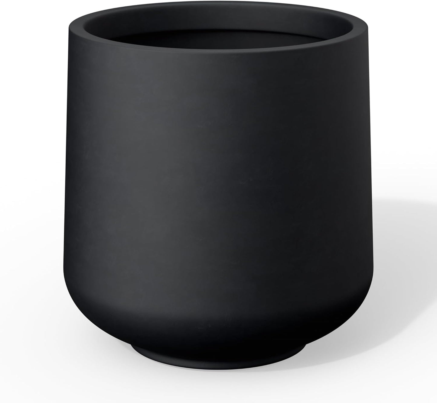 Kante 11.6 Dia Round Concrete Planter for Indoor Outdoor Use