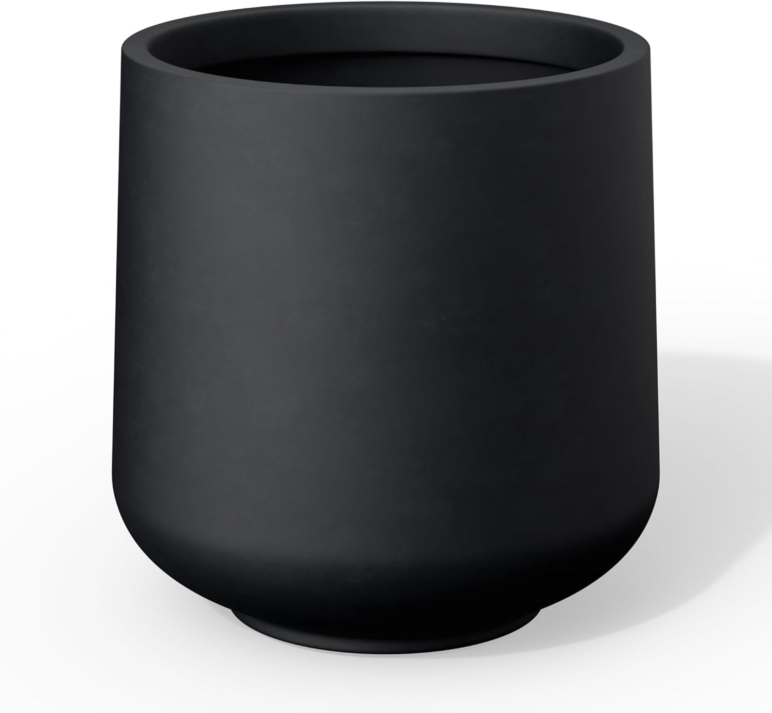 Kante 11.6 Dia Round Concrete Planter for Indoor Outdoor Use